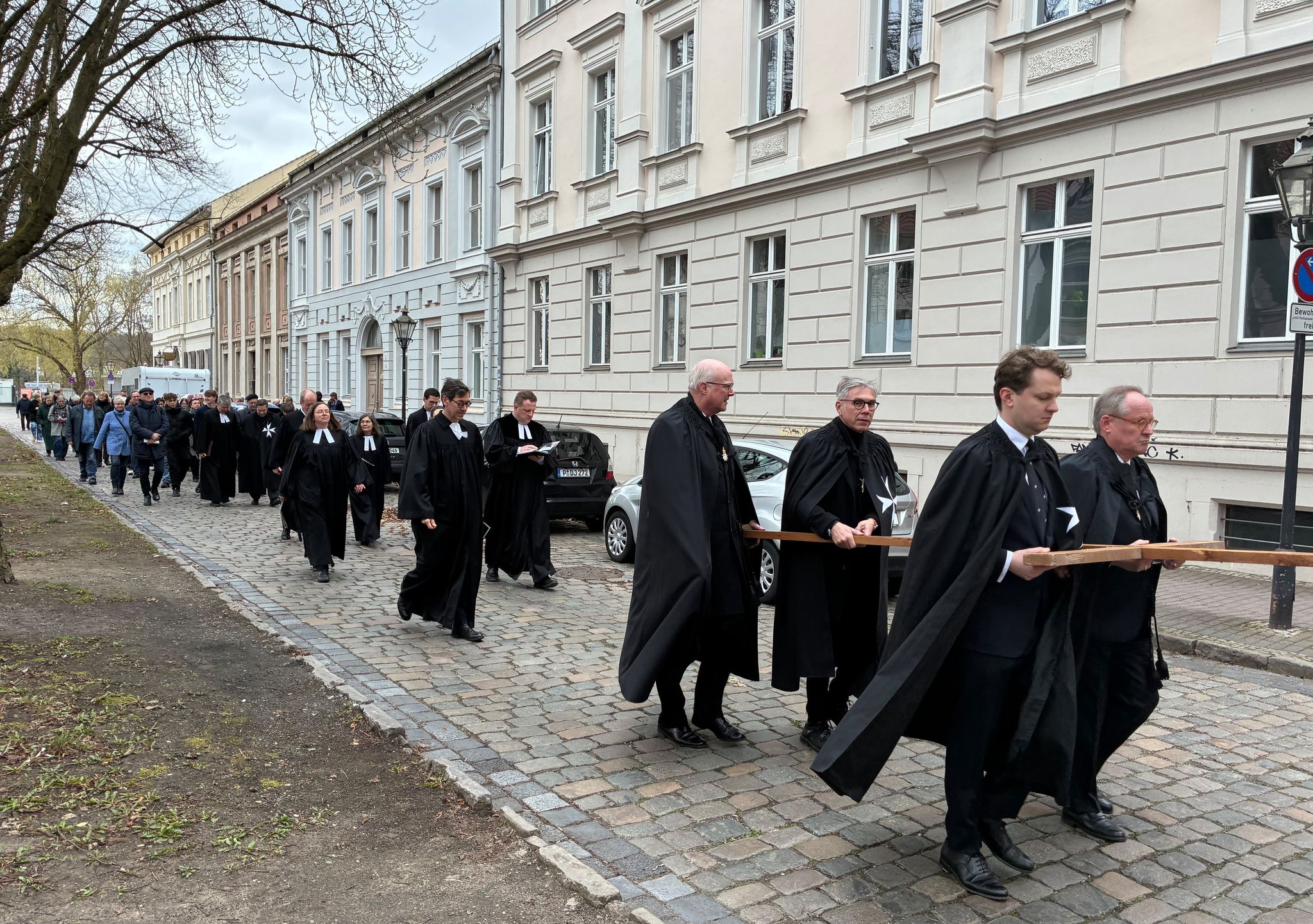 Schweigeprozession zieht durch Potsdam