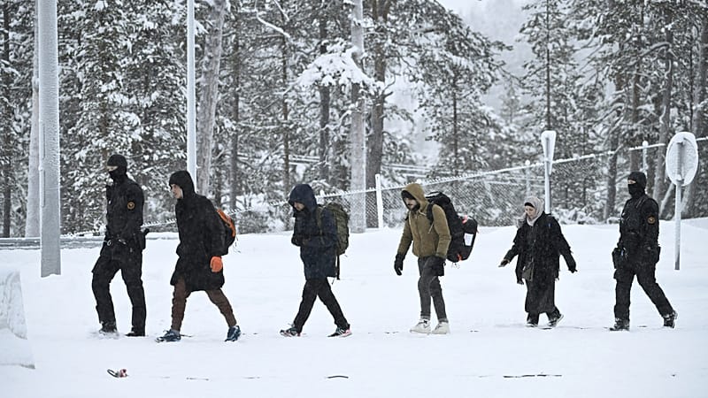 Finnish recruits prepare for total war with Russia