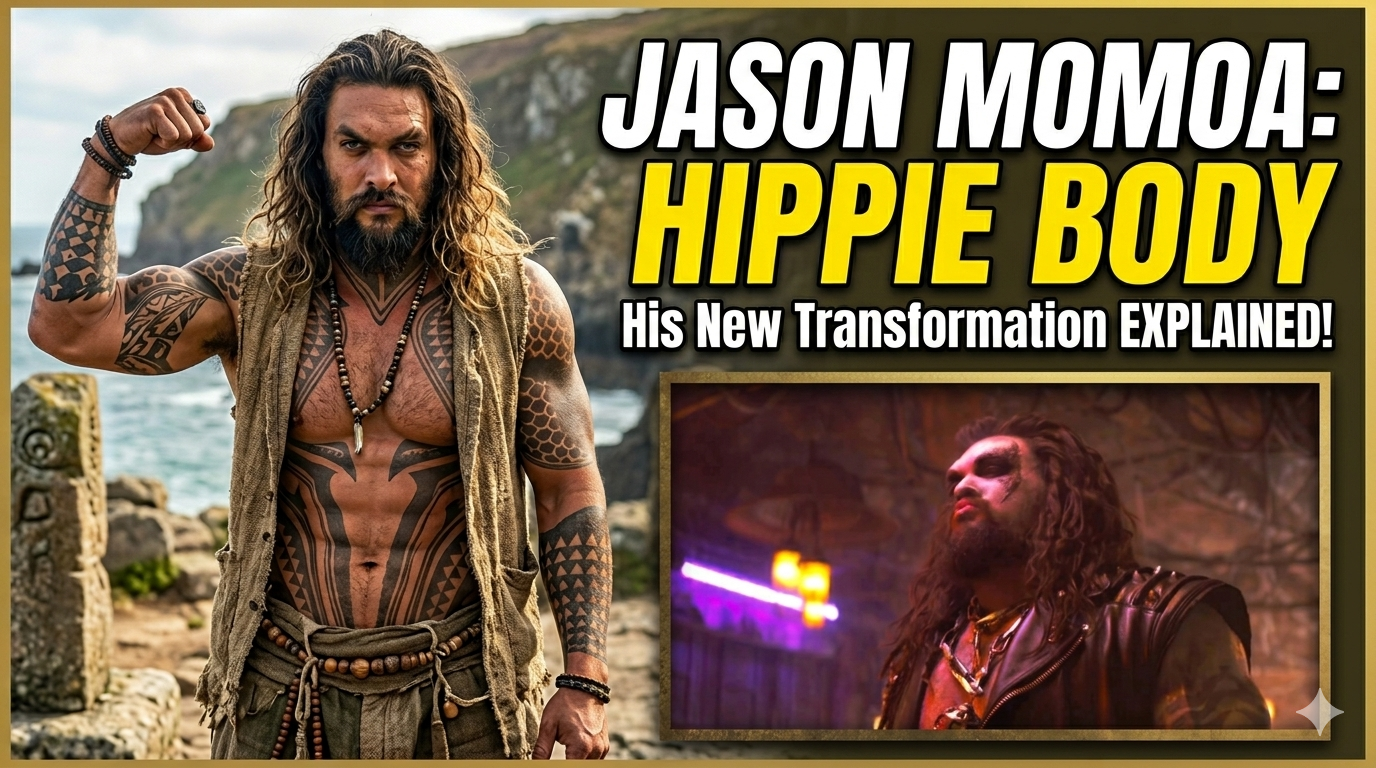 Jason Momoa’s new hippie body for Supergirl explained<br><br>