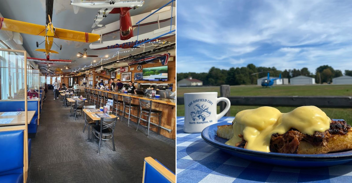 This New Hampshire airport café lets you eat breakfast with a view of ...