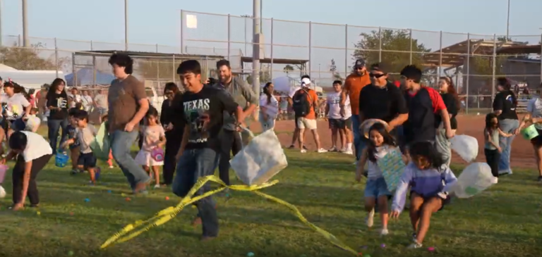 Family-friendly egg hunt in Edinburg welcomes hundreds