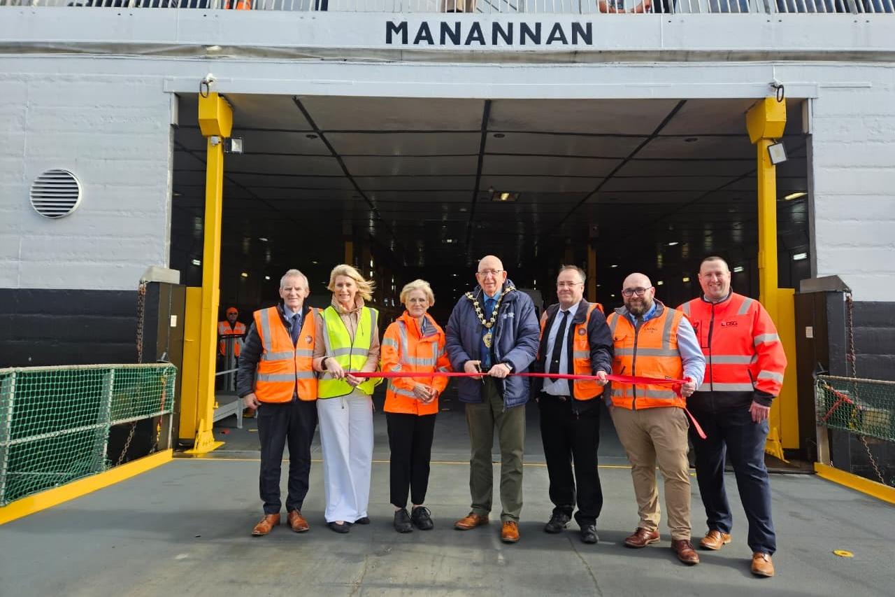 New Larne to Isle of Man ferry route launched by Isle of Man Steam Packet