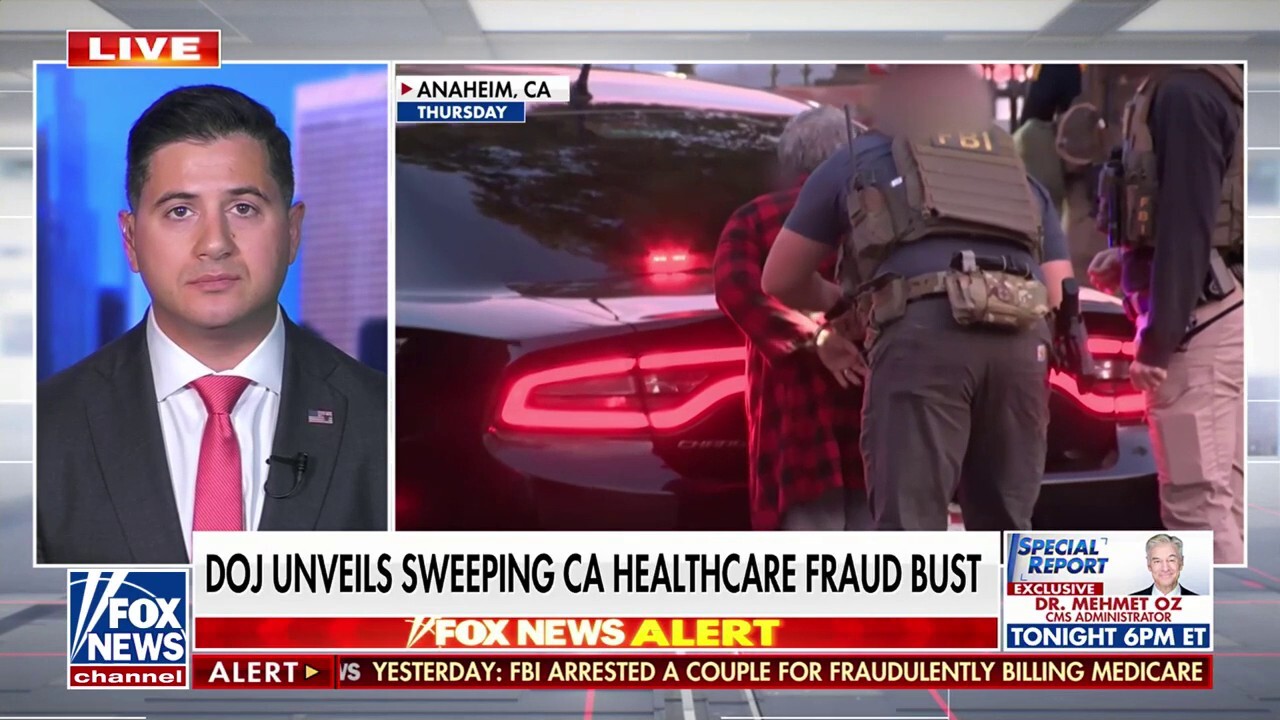 DOJ unveils sweeping California healthcare fraud bust, 8 arrested<br>