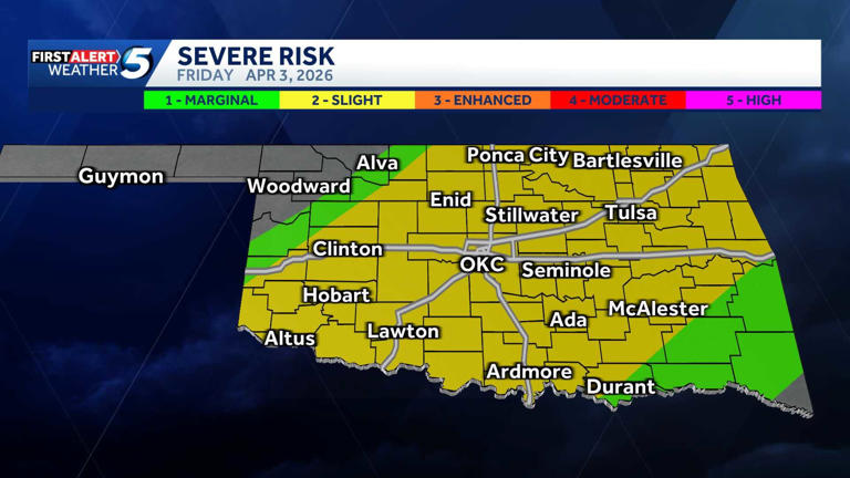 Severe storms bring heavy flooding rain, strong winds across Oklahoma