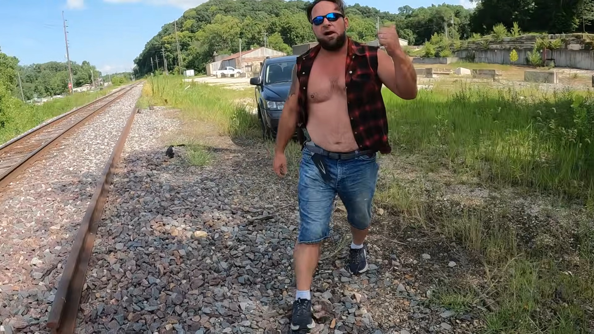 Stranger pulled a knife while we were magnet fishing!