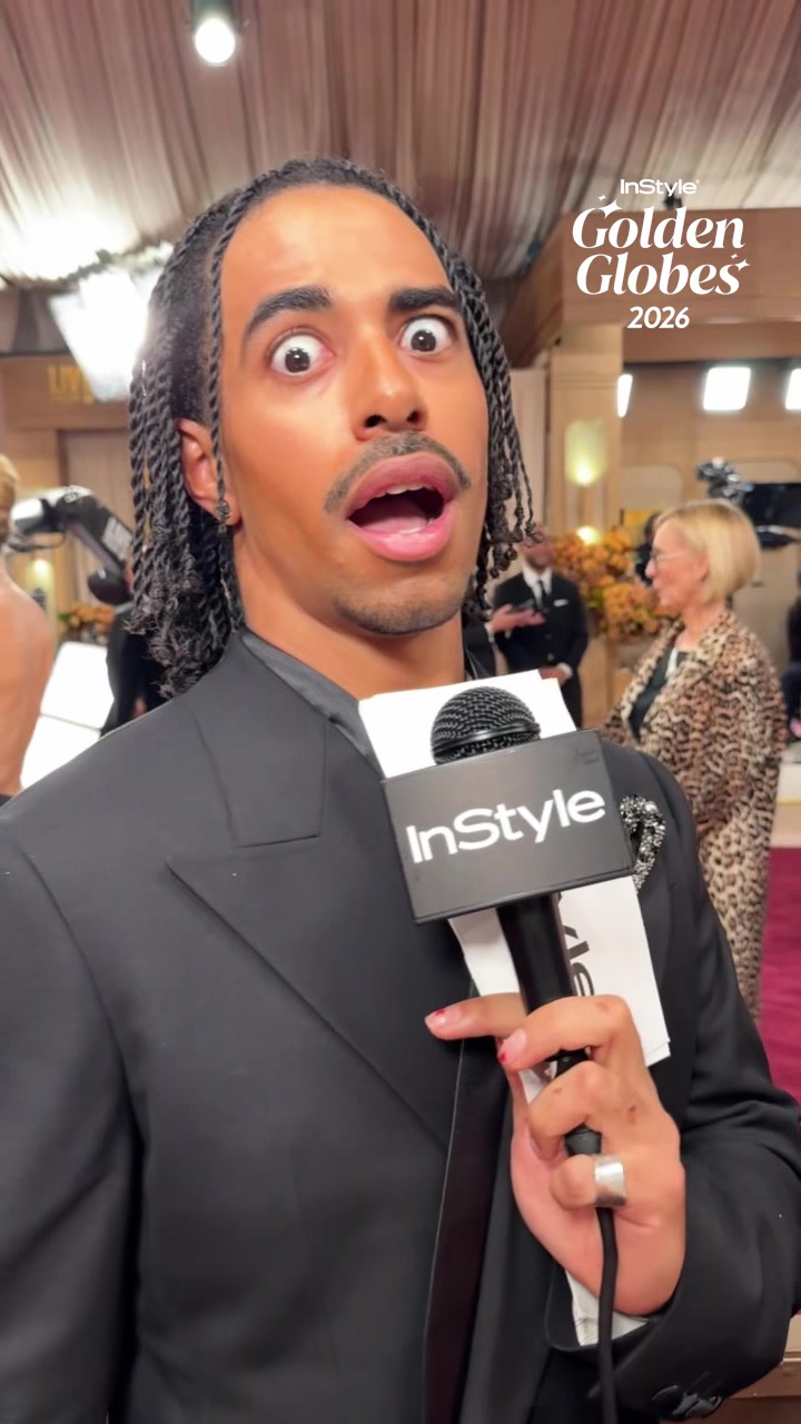 George Clooney on the 2026 Golden Globes red carpet