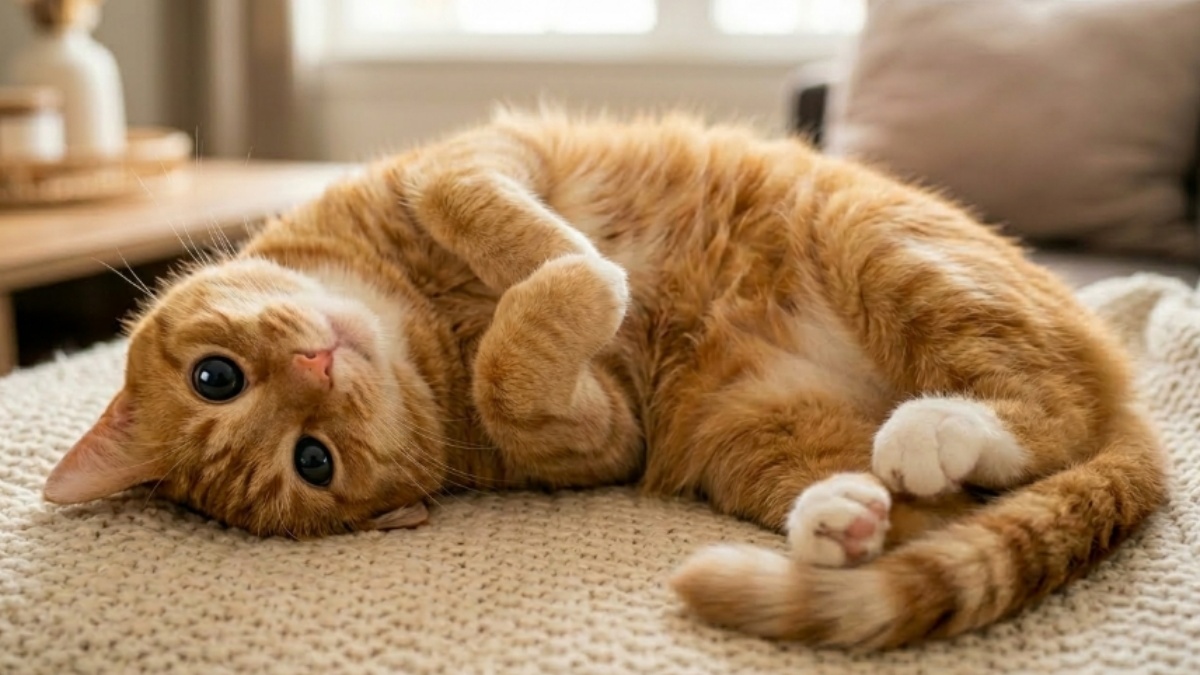 If your cat acts this way, it trusts you completely: 8 signs that it ...