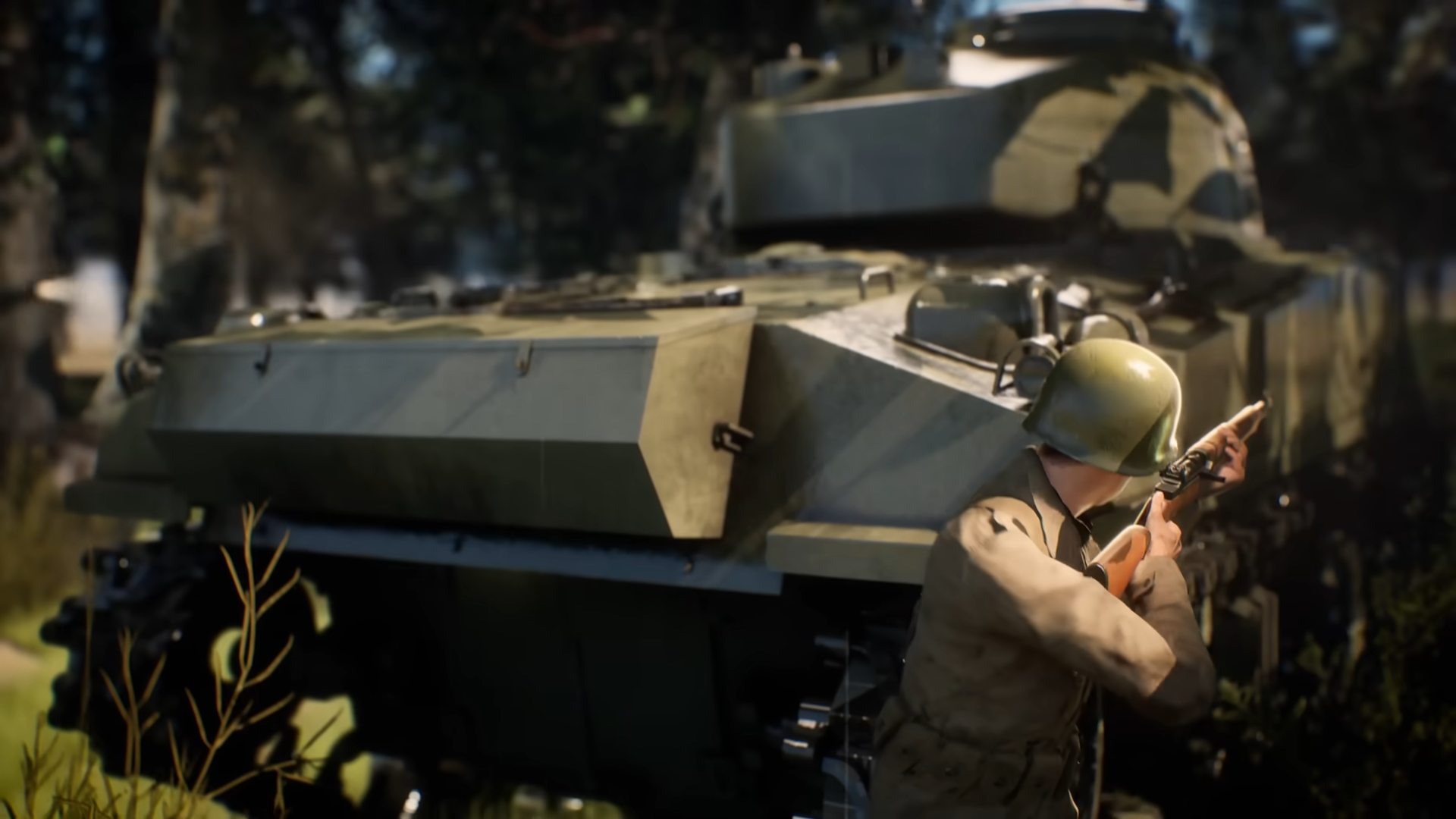 The enemy was invisible - until the first shot hit