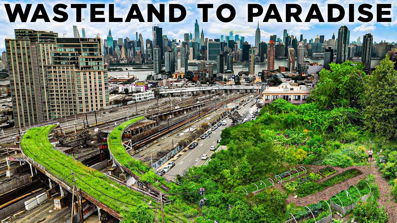 From industrial wasteland to eco-oasis