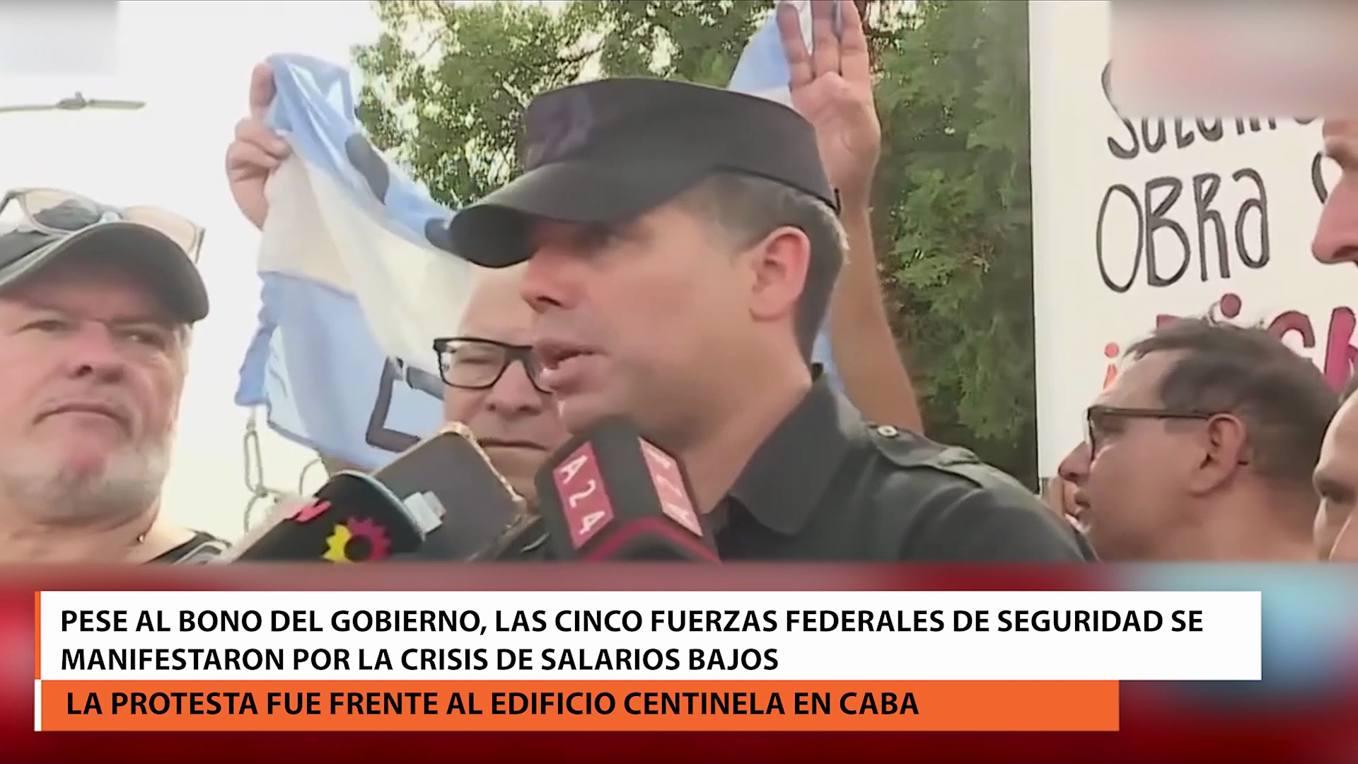 Pese al bono del gobierno, las cinco fuerzas federales de seguridad se ...