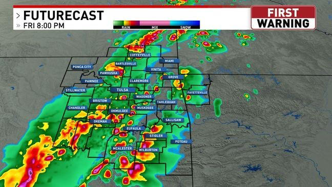 Tracking: Strong storms & heavy rain tonight