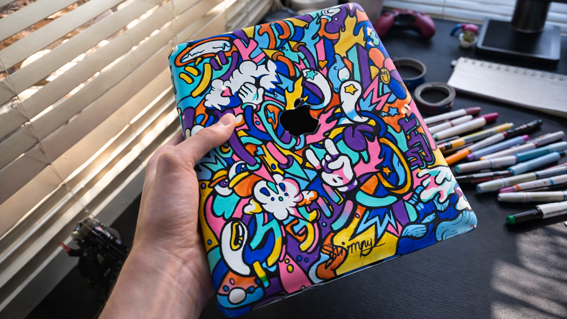 Turning a broken tablet into a custom masterpiece