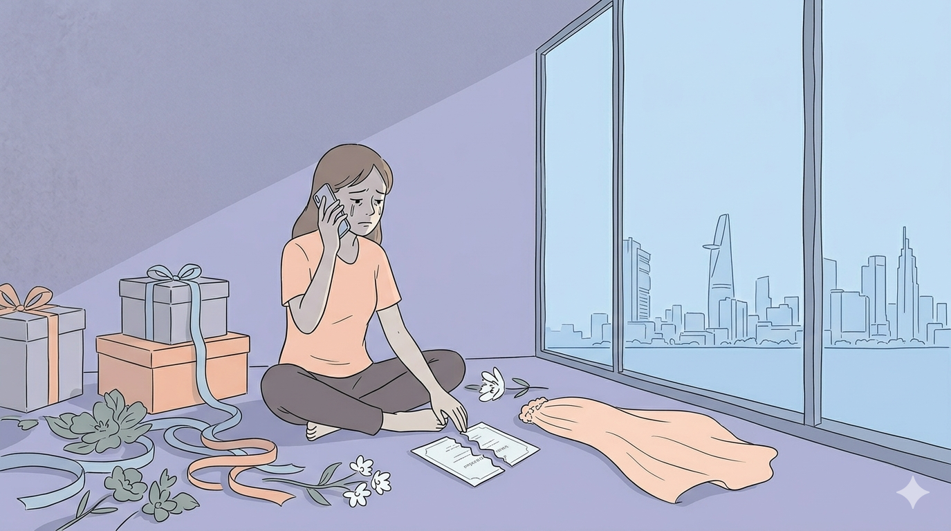 Biết tương lai đau khổ vẫn không dám hủy cưới