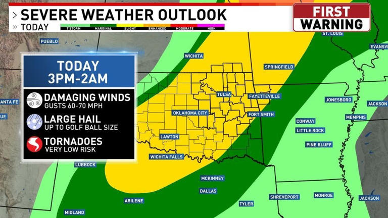 Tracking: Strong storms & heavy rain tonight