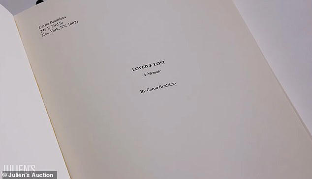 Carrie Bradshaw's suitcases and Mr Big's engraved watch from Sex and ...