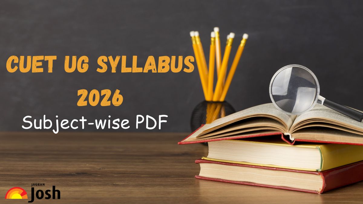 CUET UG syllabus 2026: Download subject-wise PDF and check exam pattern