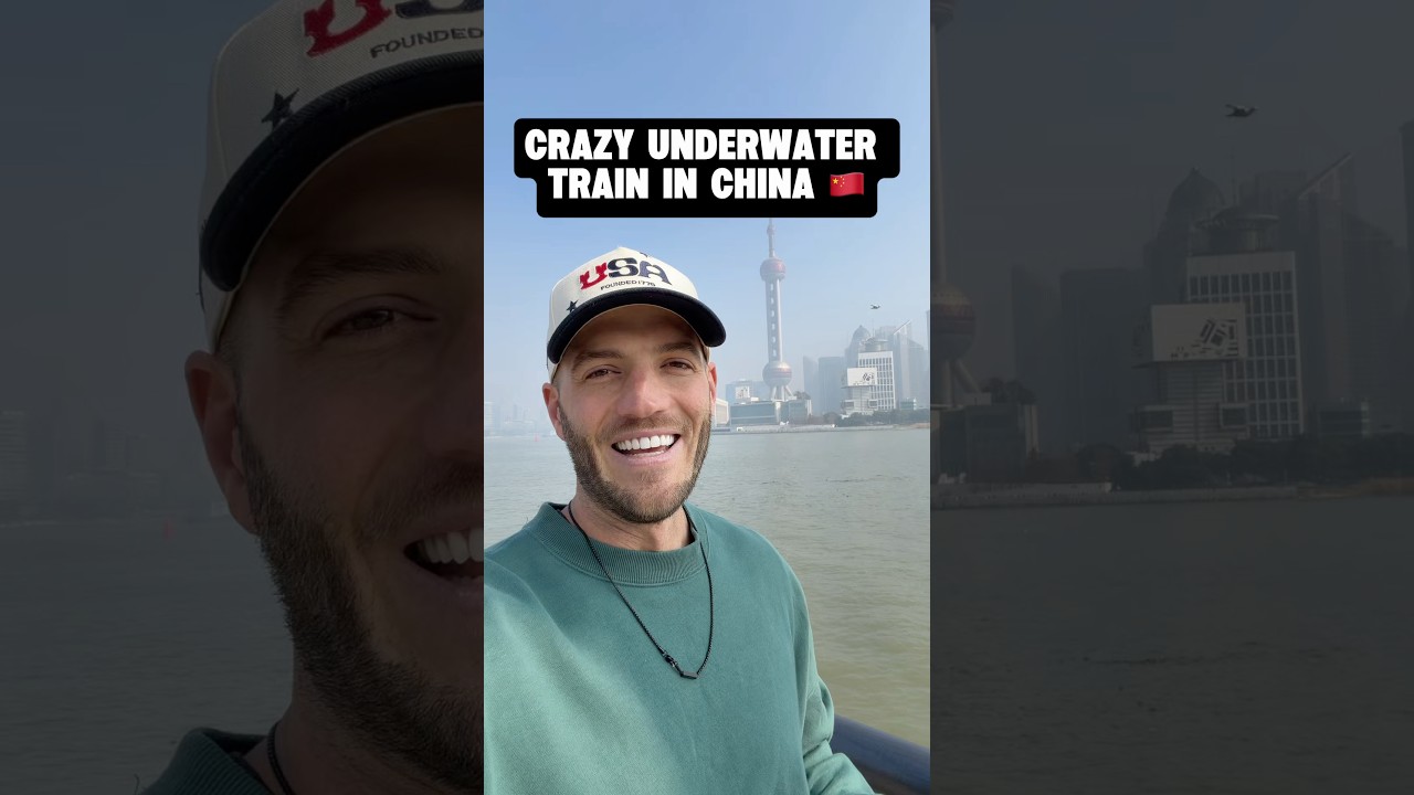 Underwater train in China