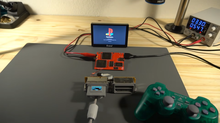 Modder creates hybrid PlayStation, combining the guts of two original ...