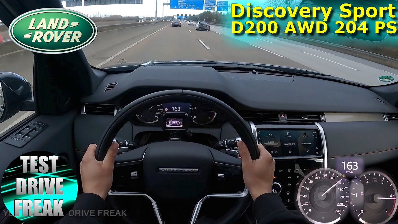 2022 Land Rover Discovery Sport D200 AWD 204 PS top speed autobahn ...