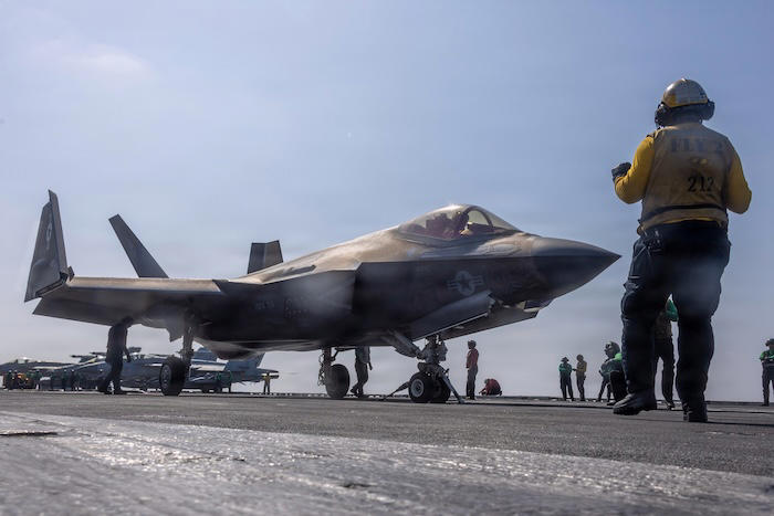 US fighter jet shot down over Iran and search is on for pilot, reports say