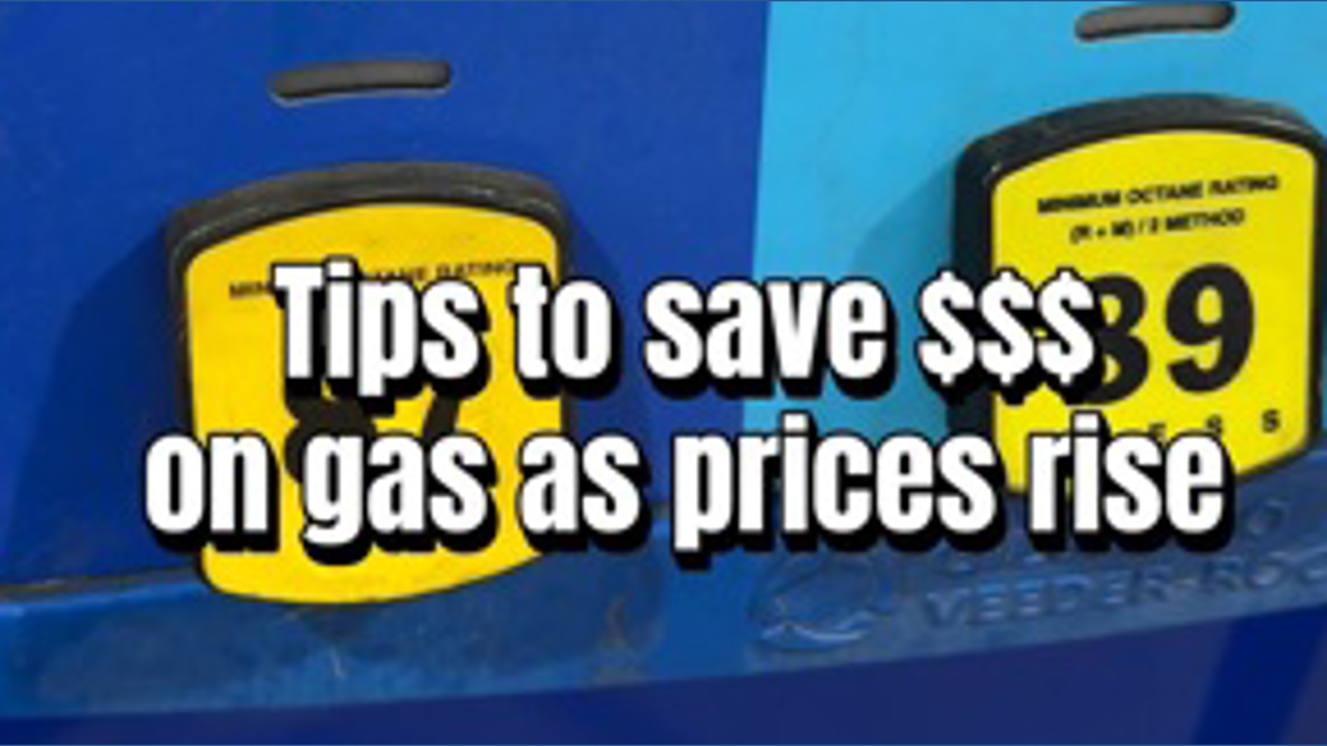How to save money as gas prices rise