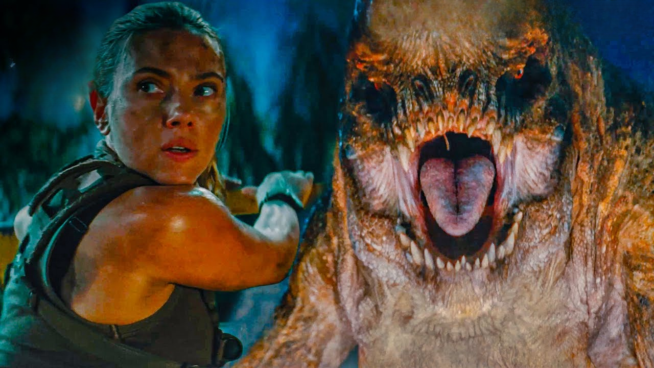 Escaping the D rex and recovering the samples | Jurassic World: Rebirth