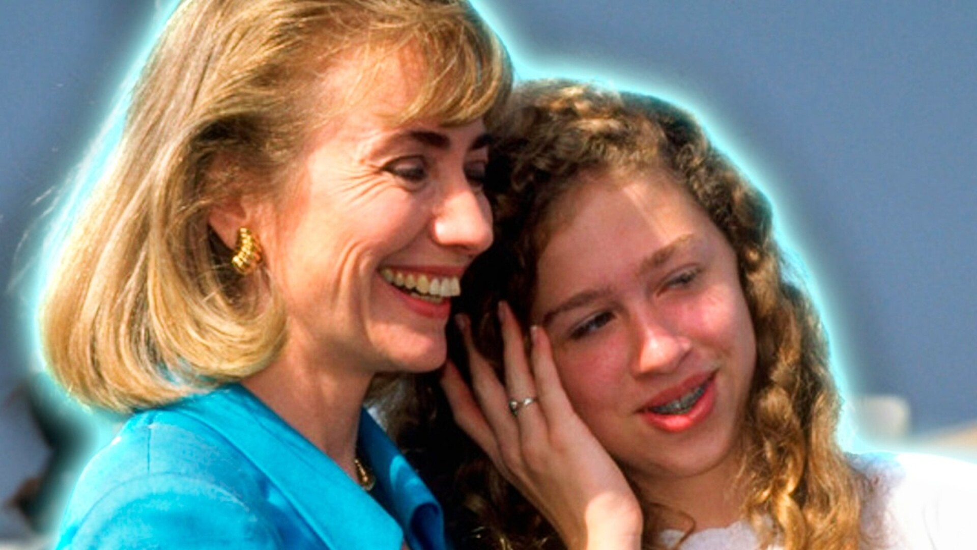 Chelsea Clinton's face has totally changed since her dad Bill was president