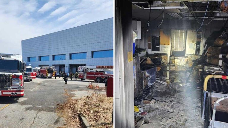 Suspicious fire breaks out inside former IBM building in Westchester