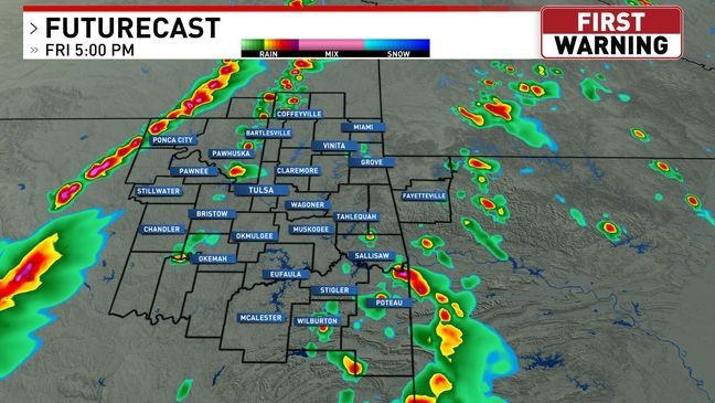 Tracking: Strong storms & heavy rain tonight