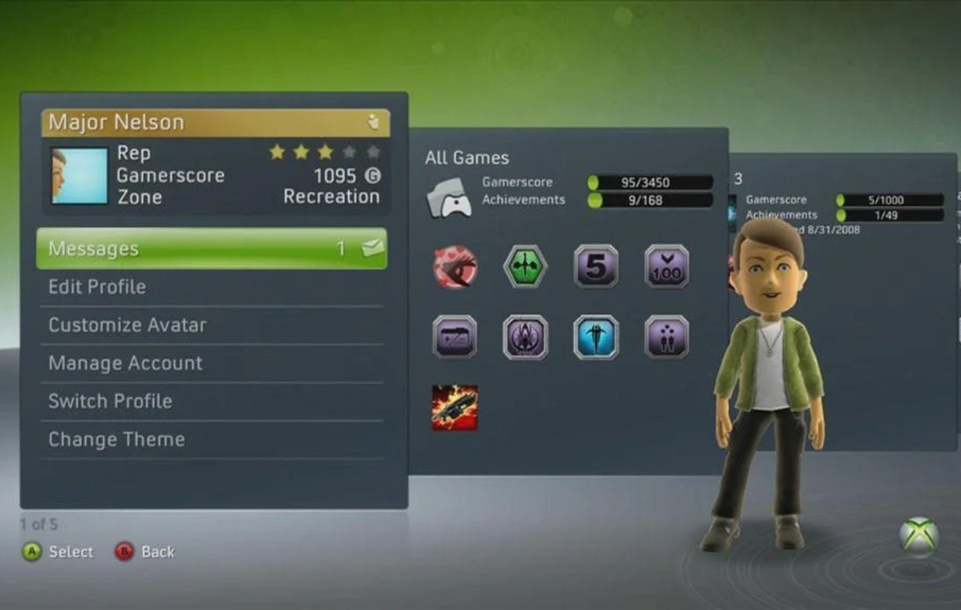 Xbox 360 messenger recreated on website for authentic 2000s era gamer rage