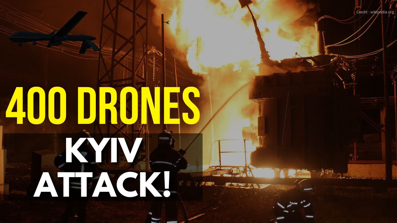 Russia launches 400+ drone assault on Ukraine in new air attack strategy