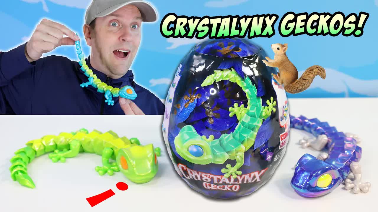 Crystalynx geckos eggs with linking mix and match colors & codes review
