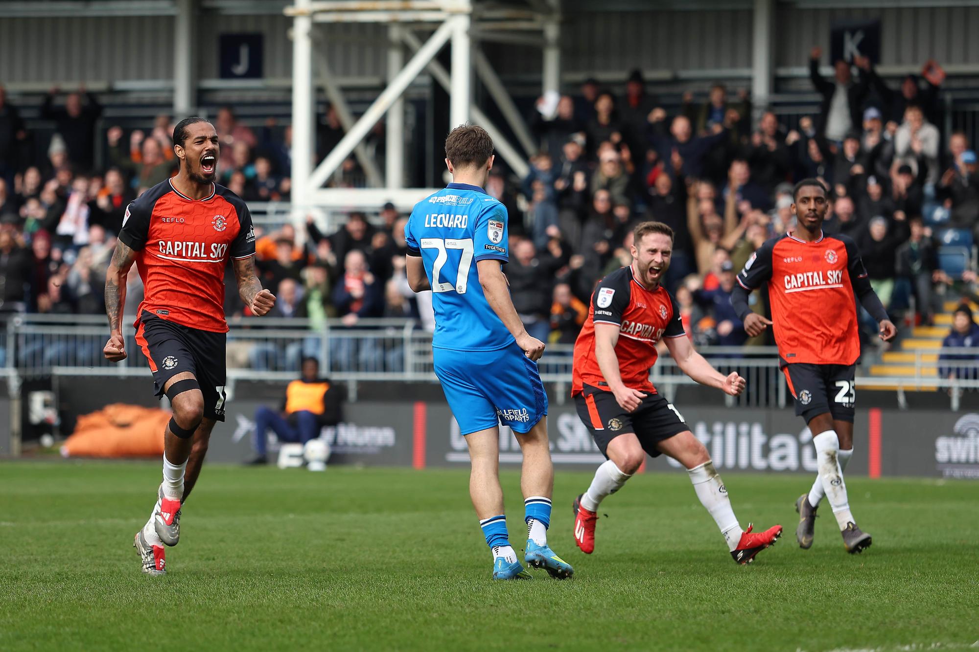 Peterborough United gifted a Good Friday win to Luton Town