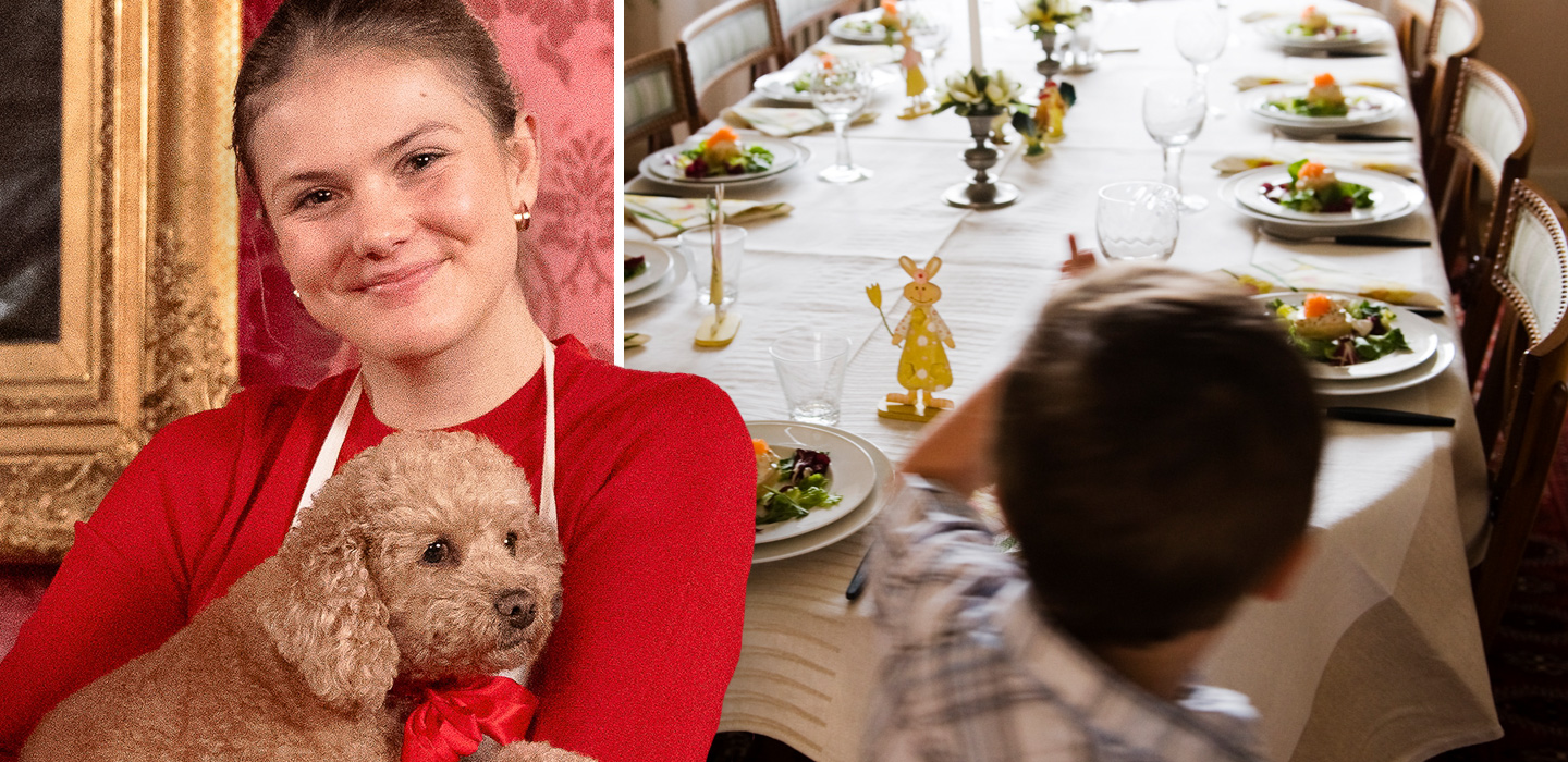 Prinsessan Estelles härliga påsk med Oscar – bilderna avslöjar!