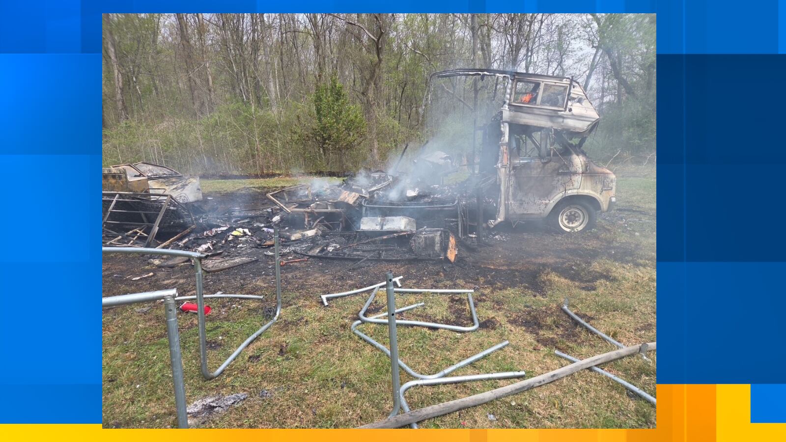 Camper fire, explosion in Roane County prompts 911 calls