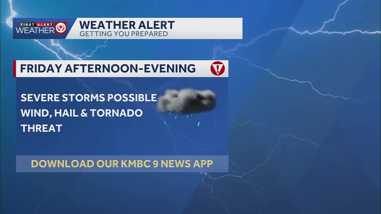 Kansas City April 2 evening weather update: Severe storms possible ...