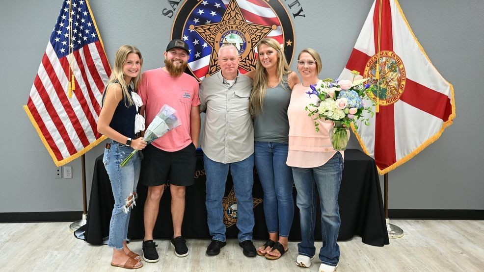 Santa Rosa County deputy and wife honored after rescuing boater thrown ...