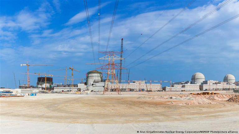 Irã ameaçou atacar o reator nuclear de Barakah, nos Emirados Árabes Unidos. Foto de 2017