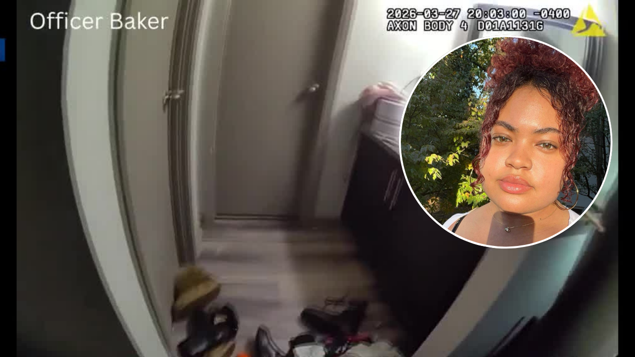 LMPD shows body-camera video of police shooting woman experiencing ...