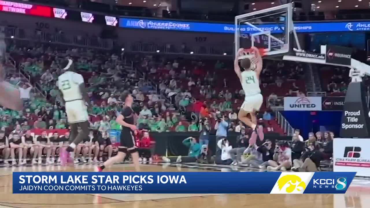 Iowa basketball lands commitment from Jaidyn Coon