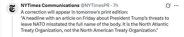 New York Times goes viral for embarrassing blunder in Iran war coverage