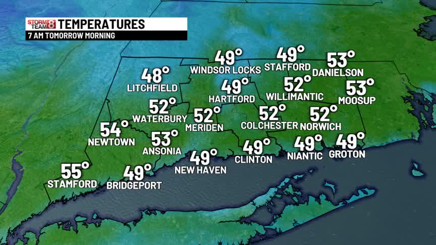 Mostly cloudy with areas of fog overnight with partly sunny skies ...