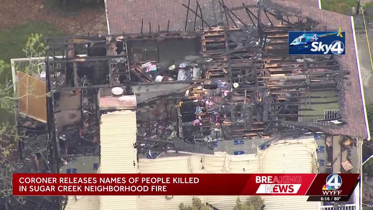 2 women, 1 child found dead after fire at Sugar Creek home, coroner says
