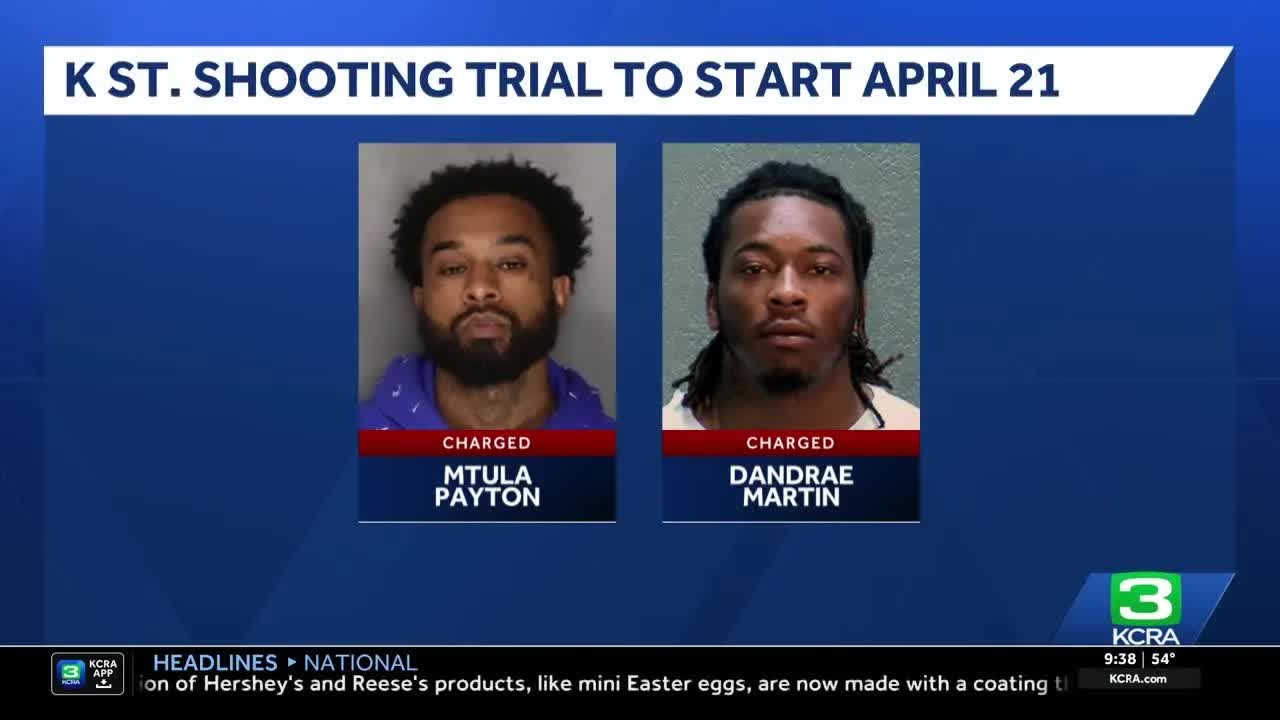 Trial date set for Sacramento K Street shooting defendants