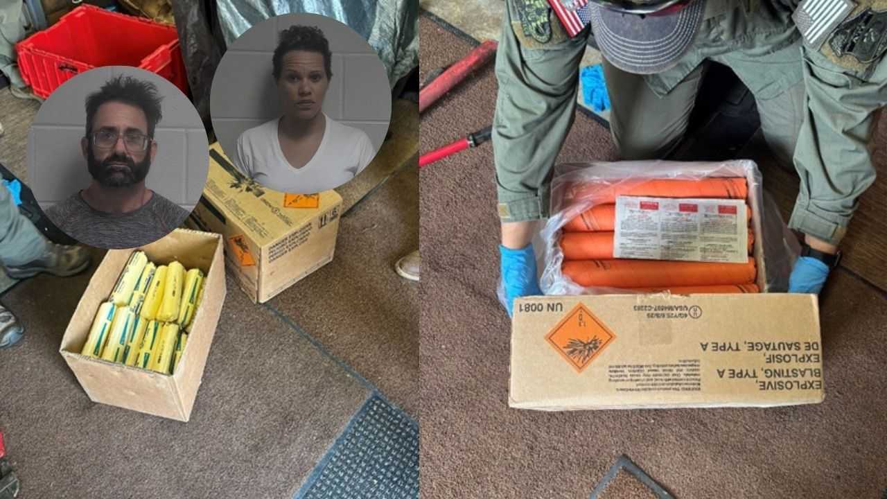 2 arrested after 400+ pounds of explosives stolen from Louisville ...