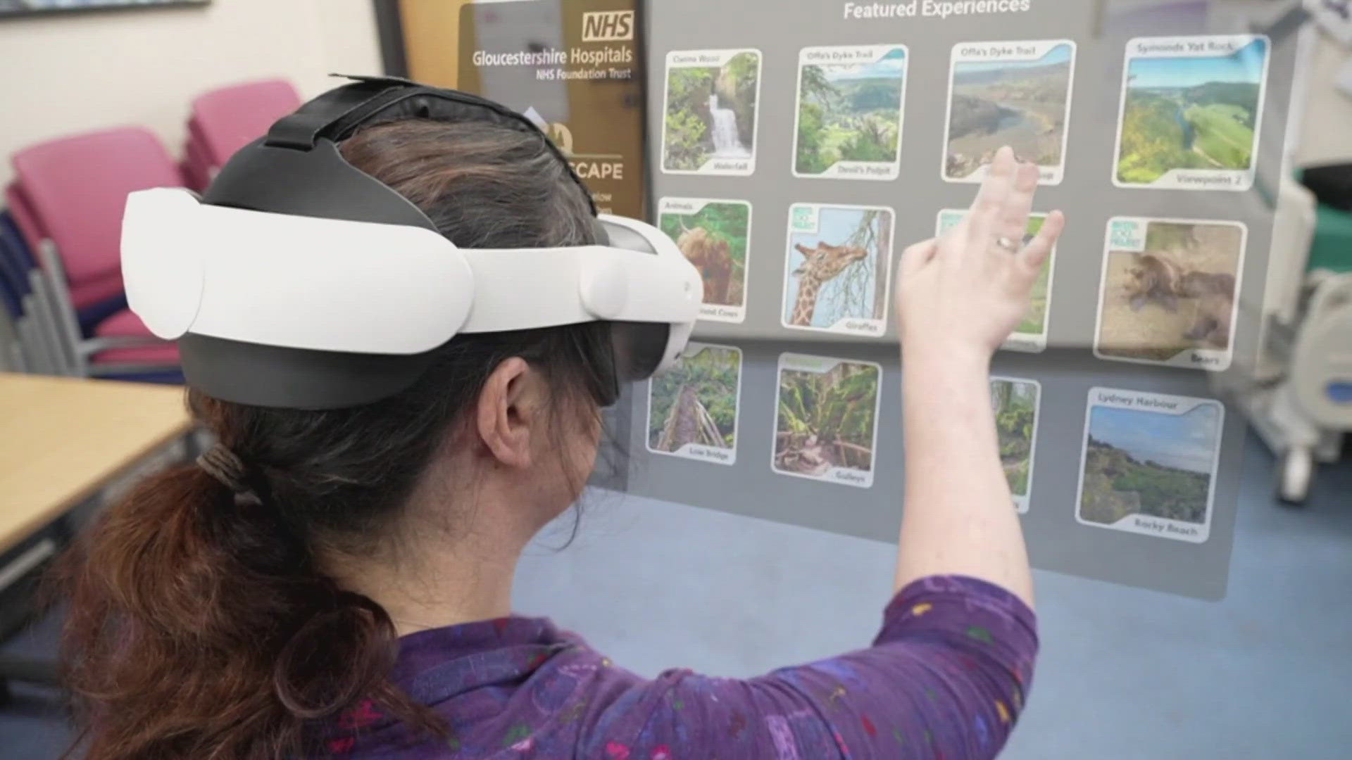 Hospitals turn to virtual reality to ease patient stress