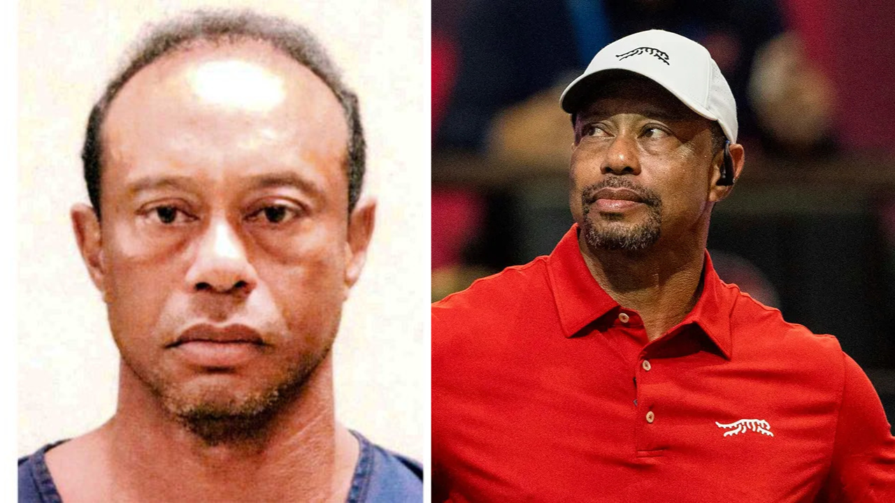 Image for Tiger Woods seen in new police mugshot after DUI crash in Florida raises concern as he seeks treatment