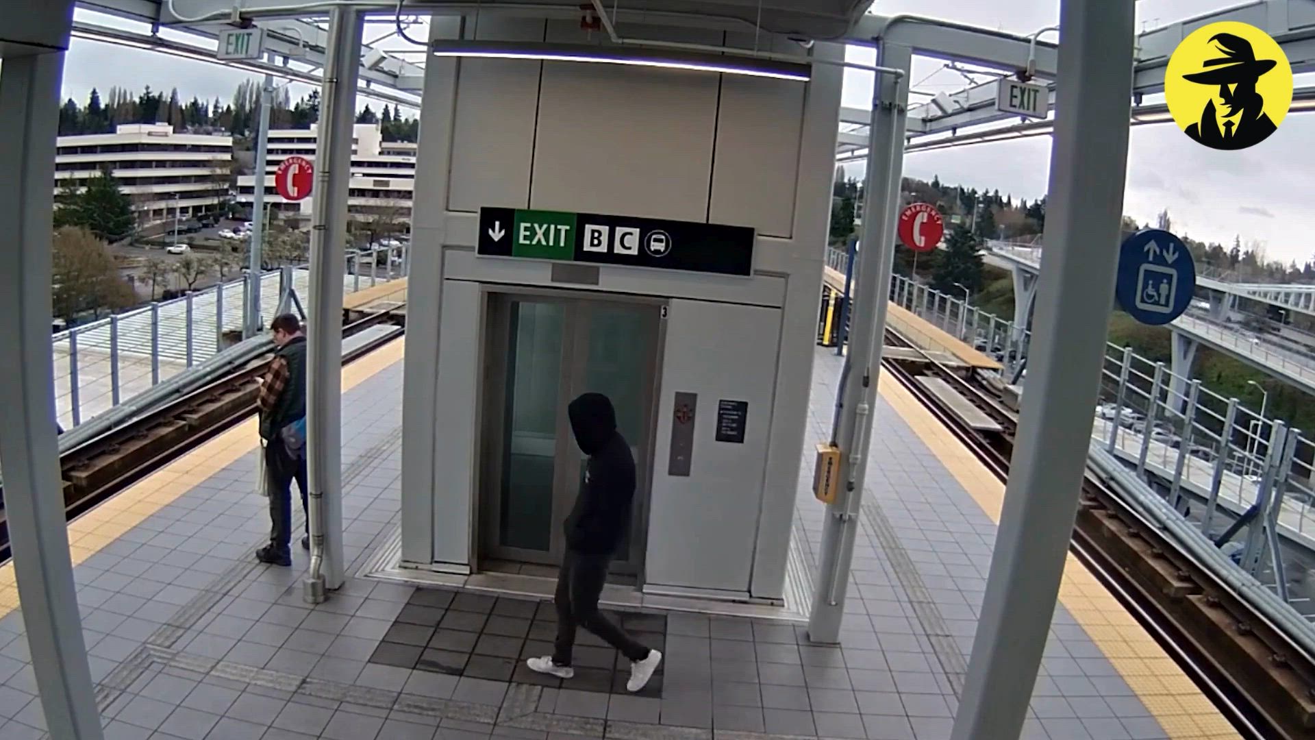 Chilling video shows man pushed toward oncoming train twice at Seattle ...