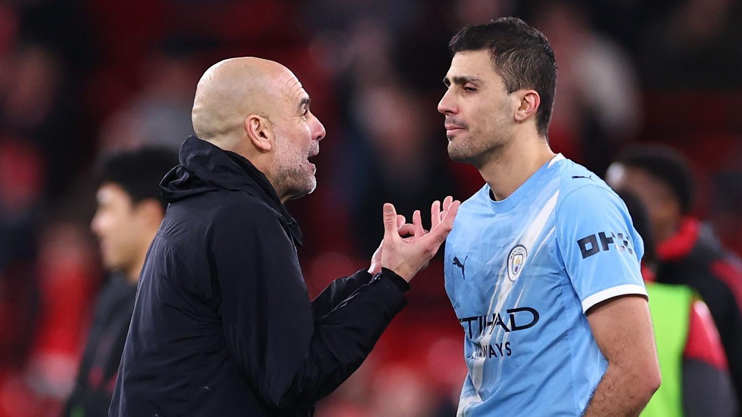 Guardiola wants Rodri to stay but says unhappy stars can go