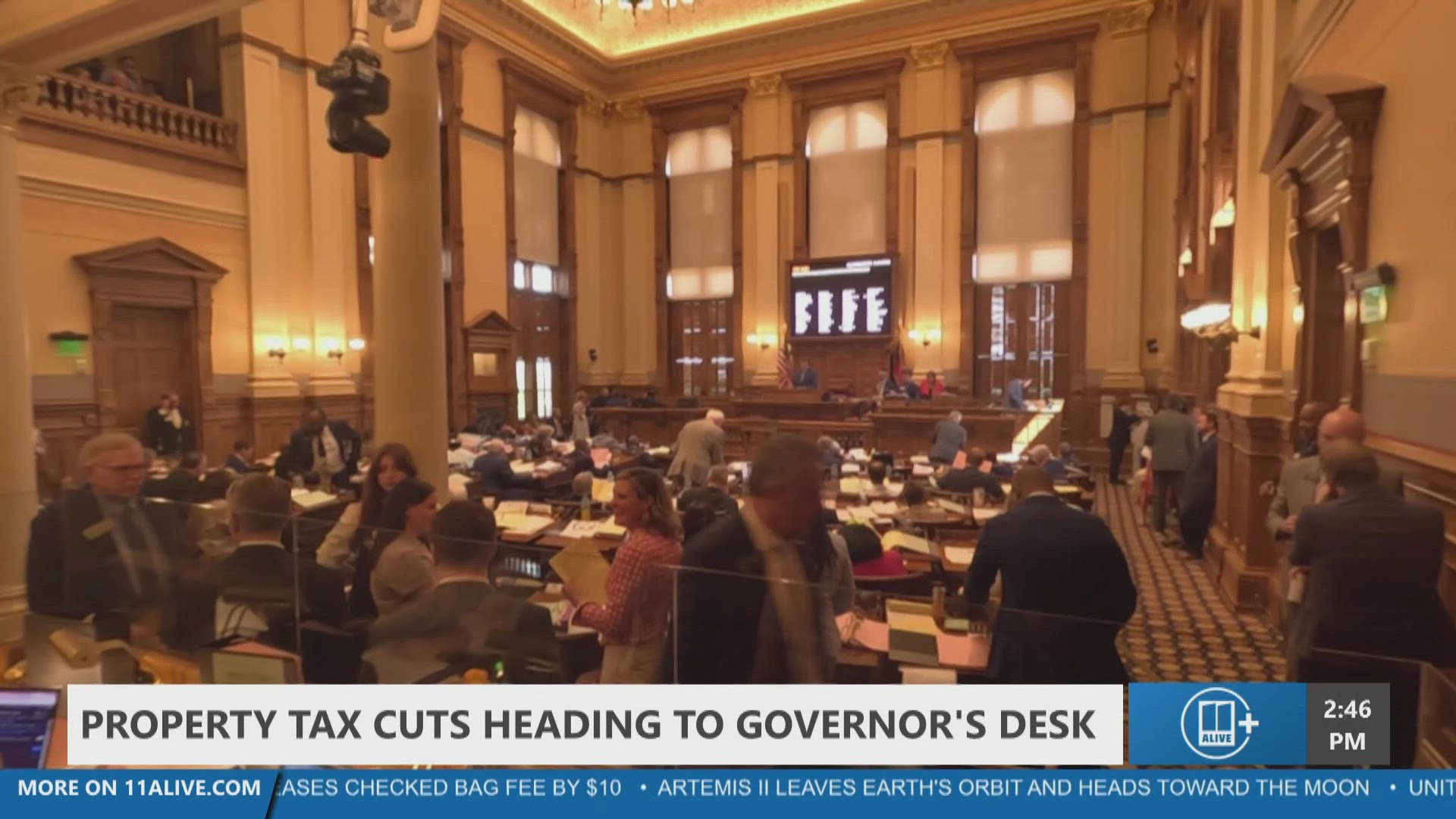 Property tax cuts head to Governor Kemp’s desk